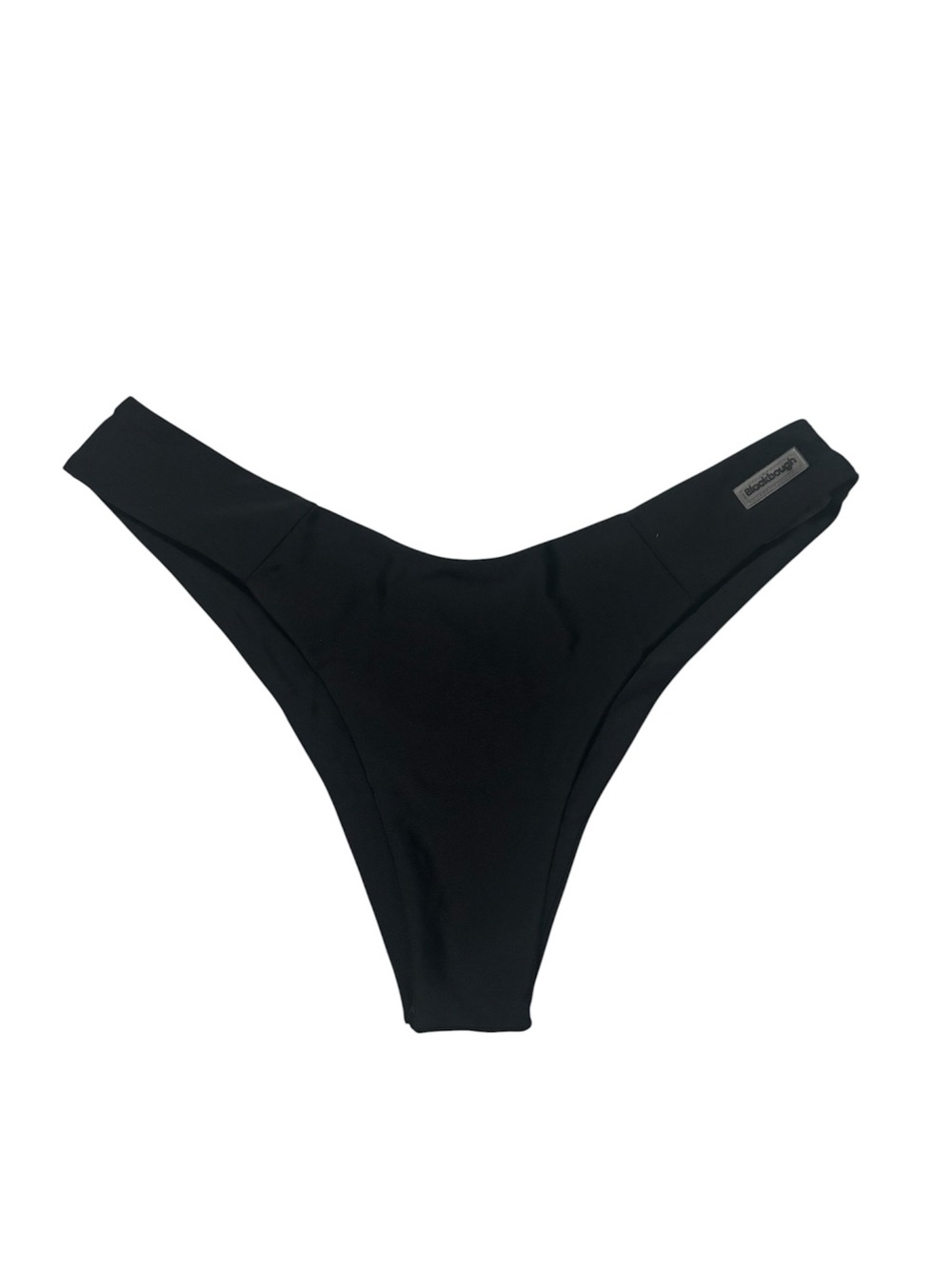 Blackbough Swim Maui Cheeky Bikini Bottoms Black Size S NWOT Seamless High Cut